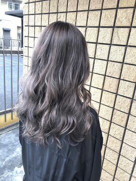 サロンドミルク 溝の口店(salon de MiLK) 黄みをなくすシルバーグレー