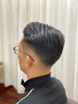 ニュー東京エクセレントヘアー 七三フェード