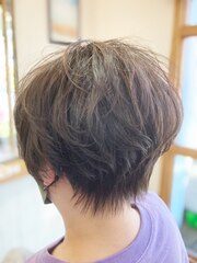 ≪艶髪ヘッドスパコース≫　カラーリング+カット