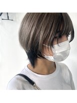 テクライズ 豊橋店(TECHRISE)&nbsp;☆ウルフボブ×アディクシー逆インナーカラー☆10代20代30代