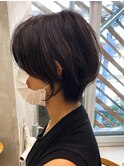【mee.】ユウ ショート ボブ イメチェン ハイライト