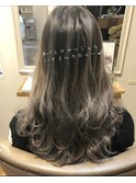バレイヤージュ×大人巻き×ラフニュアンス/南行徳