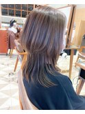 くびれミディアム☆ウルフレイヤー イメチェン 似合わせカット