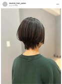 【neutral】シークレットハイライトとショートとボブの間