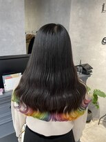 シェイロ(Cielro)&nbsp;《裾レインボーカラー》虹色髪