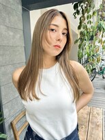 ルービック 梅田茶屋町(Rubik)&nbsp;ミルクティーベージュ×レイヤーカット