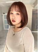 【ROSE】髪質改善__インナーカラー__ボブ