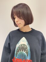 ヨーク(YOKE)&nbsp;【 YOKE 】韓国ボブ顔周り小顔レイヤー重ためボブ暖色