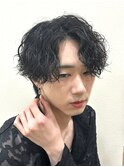 名古屋/メンズカット/メンズパーマ/波巻きパーマ/眉毛