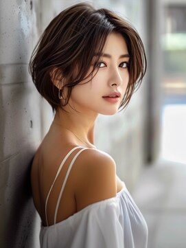 アルトリスト(Altruist Aging×HAIR&SPA) ☆イメチェンピンクベージュアンブレラカラー前髪クールショート