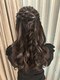 サロンコットン(SALON#CO:TTON)の写真/【当日予約OK/ヘアセット¥1000～】メイクスペースも完備◇21時迄受付で仕事後もちょっと特別な夜に♪