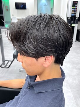 ノイセル 心斎橋(Noisyle) guest snapセンターパート×ニュアンスパーマ