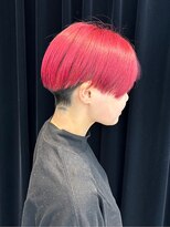 ジルスタジオ(JILL STUDIO) JILL STUDIO ショートマッシュブリーチカラーピンク