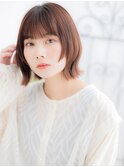 浅草/髪質改善/ぱっつん前髪×小顔姫カットレイヤーショートi