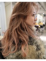 ノラ シブヤ(NORA)&nbsp;グラデーションカラーハイライトカラーハッシュカット