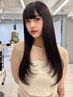 【ダメージレスでストレートへ】カット＋美髪ストレート＋ケアトリートメント