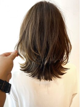 ステップ(STEP)の写真/【髪と肌に優しい◎大人女性の為のオーガニックカラー】明るい色◎白髪染めにも対応◎【21時迄営業】