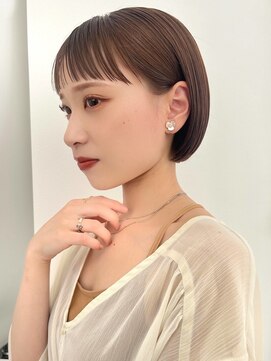 ソヨン 大阪堀江店(SOYON) マッシュショートボブ