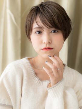 カバーヘア イヴ 戸頭店(COVER HAIR EVE) 似合わせカットメンズライク小顔刈り上げショートW戸頭20代30代