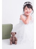 【BLUEFAIRY】キラキラパールくるリンパふわふわヘアアレンジ
