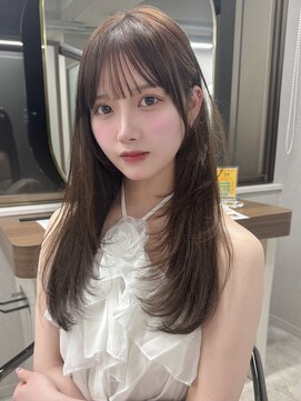 ボタン ハカタ(VOTAN hakata) 博多/天神/ベージュカラー/シースルーバング