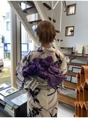 新規お得クーポンあり【見附 今町】浴衣ヘアスタイル