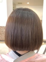 カットハウス はさみの部屋&nbsp;顎下ボブ/ショートボブ/縮毛矯正/艶カラー/アッシュベージュ