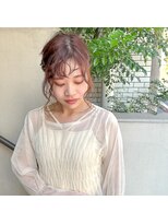 シャンティ 目白(SHANTi) くしゃっとバングと個性派アレンジ