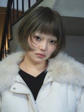 マーシー(MAAAAAC) 【HIEDA/stylist】甘辛マッシュベージュ　［ハイトーン]