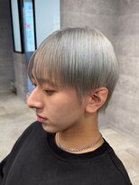 ルイス(L'wis)&nbsp;メンズハイトーンホワイトブルーグレージュシースルー