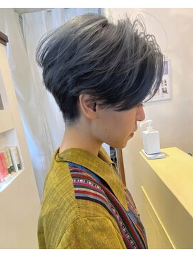 グランジュテ(grandjute) カット ハイライト 白髪ぼかし 小顔パーマ トリートメント