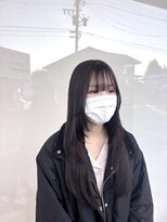 ユニ バイ マグ 長野店(Uni.by Mag)&nbsp;トレンド！◎ハッシュカットロング