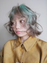 クペウヘイヴン(cope'u HAVEN)&nbsp;原宿/ウルフカット レイヤー デザインカラー ルーツカラー