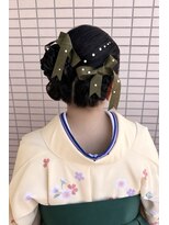 エミュ 伏見 国際センター(emu)&nbsp;卒業式ヘアセット/袴アレンジ/