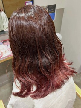 ラピスタ 池袋(Lapista) 韓国ヘアレイヤーカットダブルハイライトカラー【Lapista池袋】