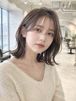 コード 四条河原町駅店(CHORD) ダブルカラー ベージュボブ レイヤーボブ くびれボブ 韓国ボブ