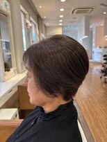 アーブ(hair and make urb)&nbsp;40代50代◎髪質改善カラー×丸みショートボブ