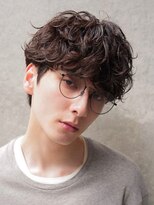 フィフス 大分(fifth)&nbsp;大分シャドウパーマルーズパーマメンズカットラウンドマッシュ