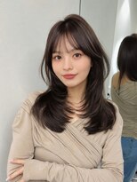 ジュイル ハラジュク(JEWIL HARAJUKU) ロングレイヤー セミロング レイヤーカット 前髪カット