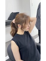 アクション セカンド 心斎橋(ACTION second)&nbsp;顔まわりカット/レイヤーカット/透明感カラー/髪質改善
