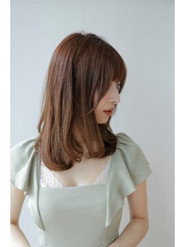 フラット 中山店(flat) 似合わせカット/アースカラー/くびれヘア/地毛風カラー[中山駅]