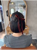 卒業式ヘアアレンジ