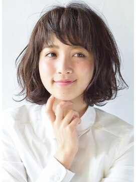 リマ(RIMA) 【RIMA×SHUN】～抜け感×束感フェミニンボブ～