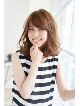 フレイムス ヘアアンドリラックス 吉川店(Frames hair&relax) 『優しく揺れる』女性らしいゆるやかパーマ【フレイムス吉川】