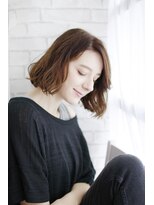 サフリック ヘアアンドビューティー スパ(safric hair&beauty spa) 20代・30代・40代　ストールが巻きやすい！愛されボブ