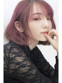 甘さ際立つベビーピンクボブ♪