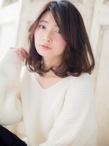 クオーレ ヘア アンジュ 水戸店(CUORE HAIR ange)&nbsp;*ange水戸*…大人可愛い毛先パーマナチュリラ小顔ワンカールa