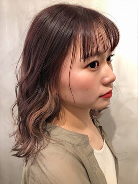 アナザーワールド(ANOTHER WORLD) イヤリングカラー/インナーカラー/ラベージュ【渡辺まみ】