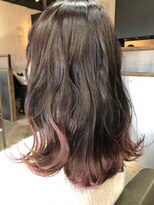 カトル ヘア デザイン(Quatre hair design) くすみピンクグラデーション