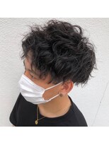 メンズヘアサロン トーキョー(Men's hair salon TOKYO.) 刈り上げマッシュ×ツイストスパイラル